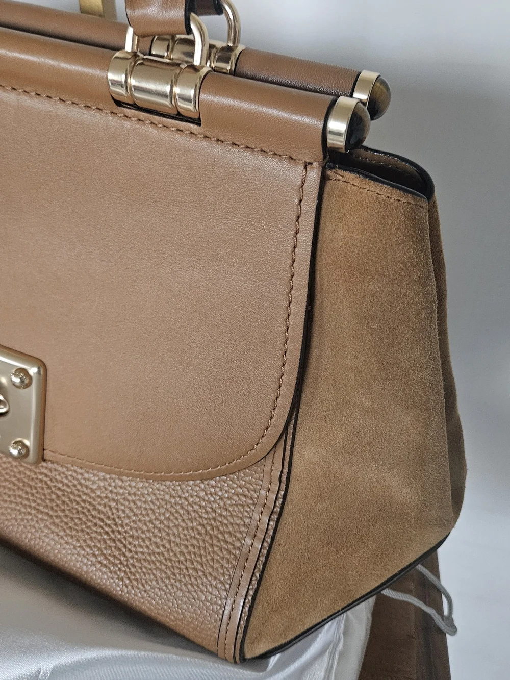 Coach Drifter Carryall In Tan And Camel